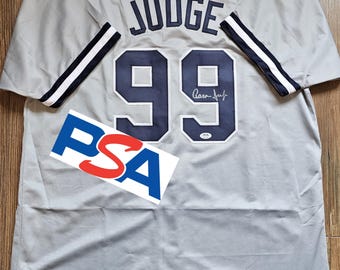 Aaron Judge Signed New York Yankees Custom Jersey PSA COA Autographed