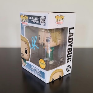 Brad Pitt Signed Autographed Funko Pop Ladybug Bullet Train Chase with Hologram COA