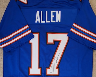 Josh Allen Signed Autographed Buffalo Bills Custom Jersey w/ COA