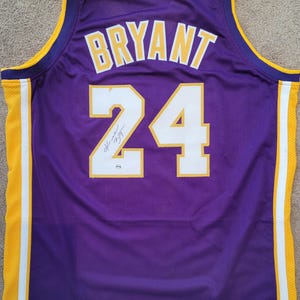 Gesigneerd gesigneerd Kobe Bryant-shirt met COA
