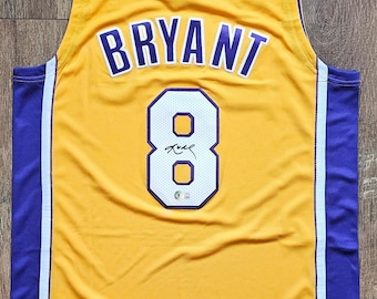 Kobe Bryant Signed 2000-2001 Finals Jersey BAS Beckett Authenticated, Basketball Memorabilia Gift