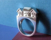 Neighborhood Statement Ring Sterling Silver