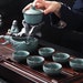 Vintage Ceramic Tea Setcreative Covered Bowl Automatic Tea Setceramic ...