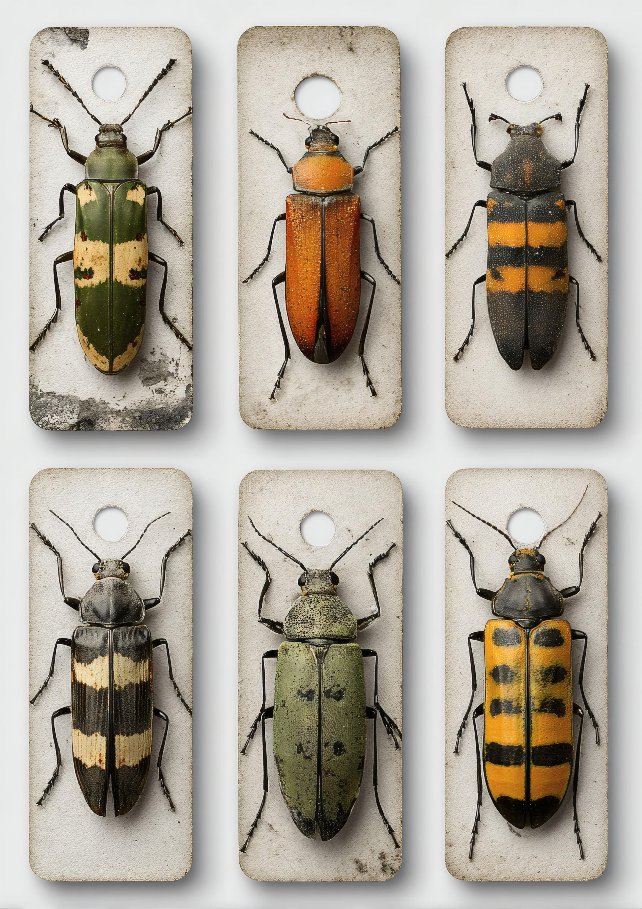 Bug Collection Labels Insect Pocket Labels Printable, Bug Journal Labels, Vintage Insect ...