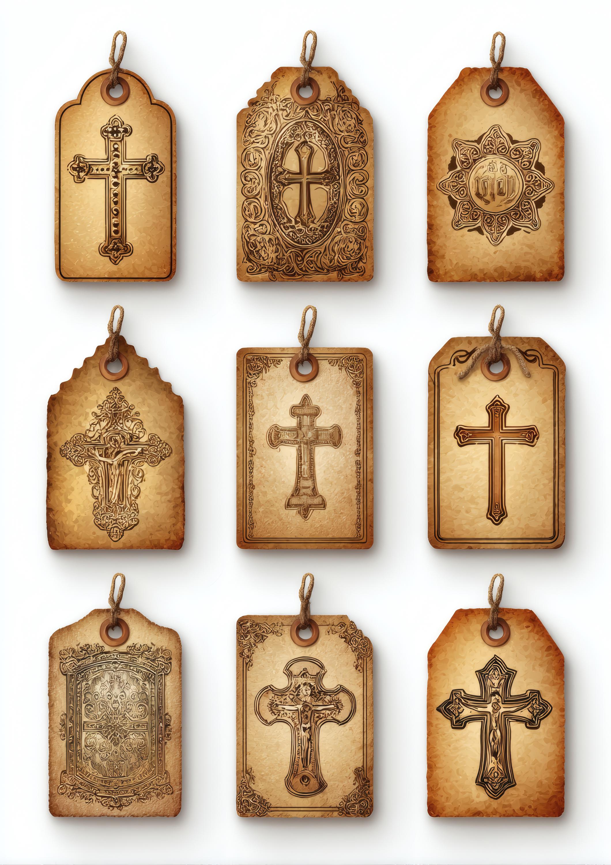 Christian Labels and Tags Printable, Faith Junk Journal Supplies, Bible ...