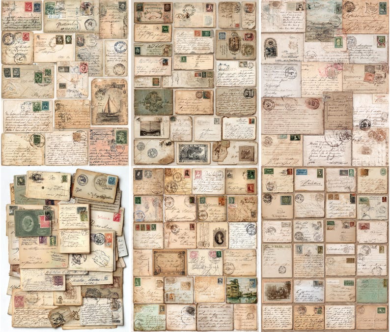 Antique Advertisement and Trade Card Ephemera for Junk Journals ...