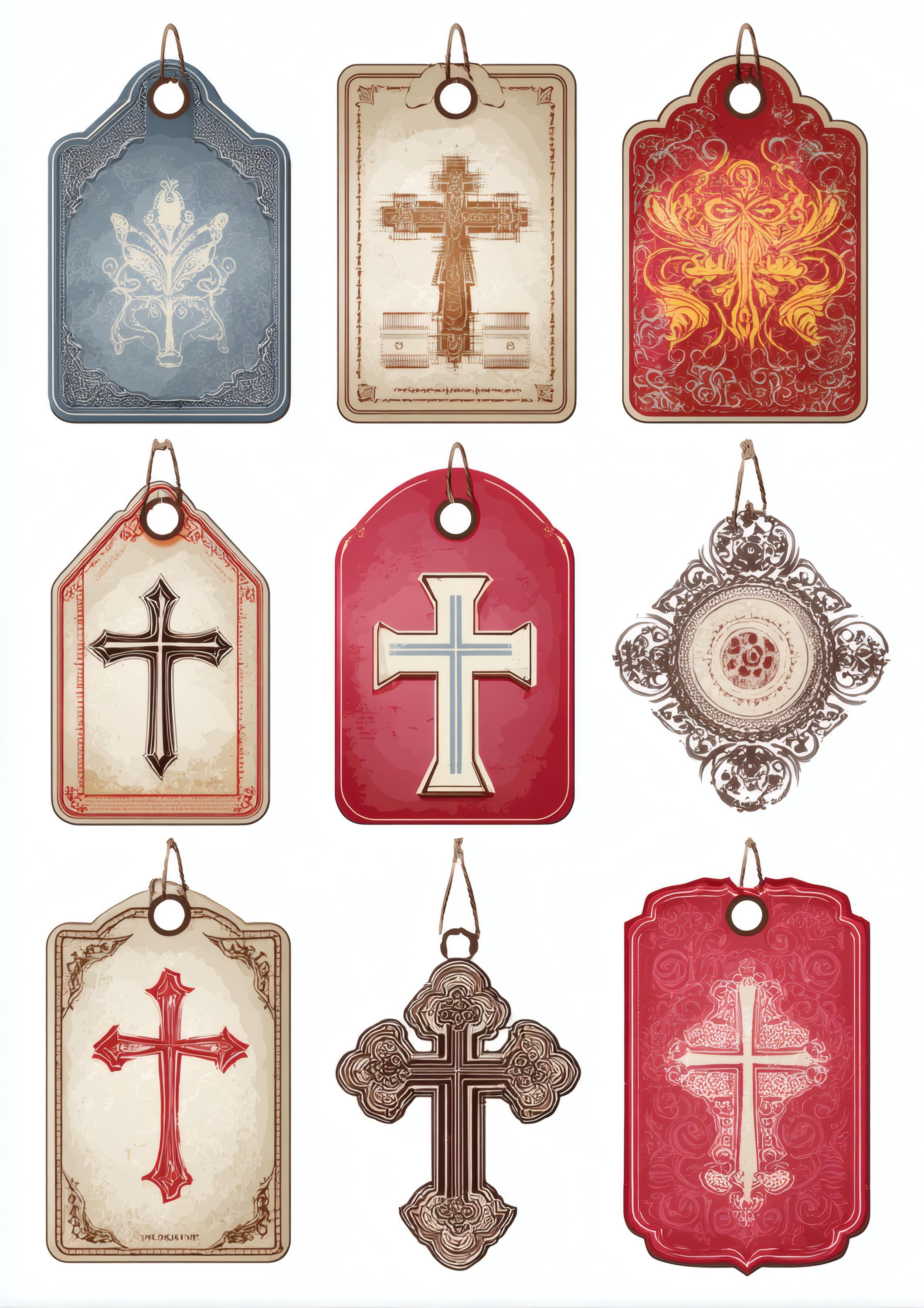 Christian Labels and Tags Printable, Faith Junk Journal Supplies, Bible ...