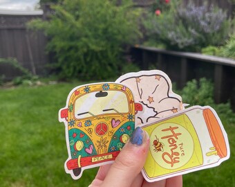 cute stickers (YELLOW)