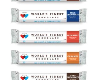 World's Finest Chocolate ,  Candy Bar Fundraising Chocolate Variety Pack