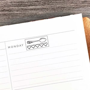 Spoon Theory Planner Stickers: Chronic Illness Tracker