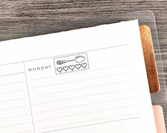 Spoon Theory Planner Stickers: Chronic Illness Tracker