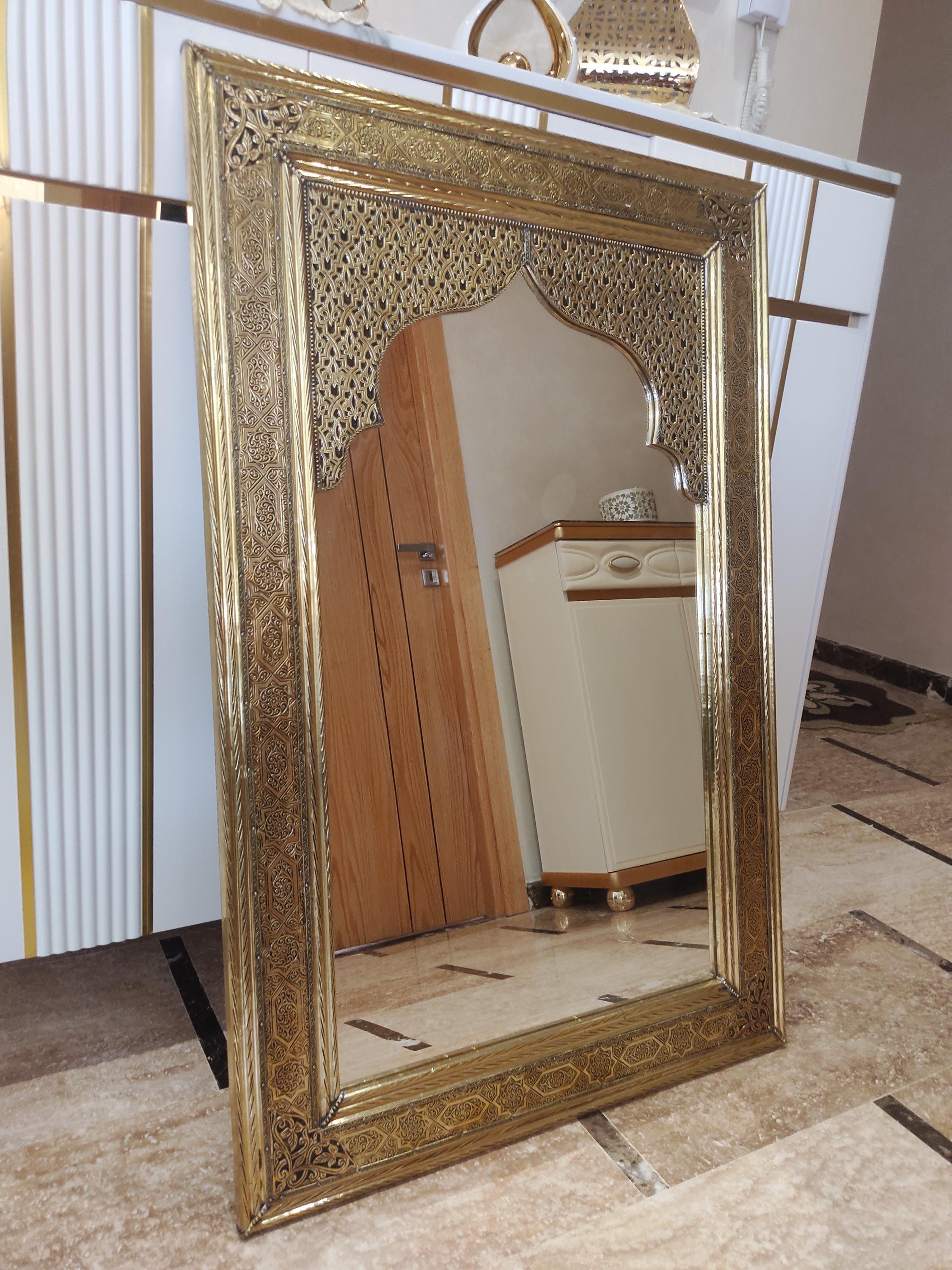 Miroir Arabe Ancien – Déco Ethnique Et Orientale