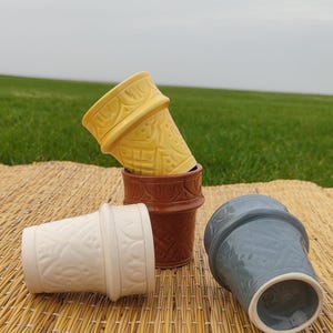Handcrafted Moroccan Ceramic Tea Cups – Elegance in Every Sip 6 Cups 100% Handmade, Pottery Handmade Tumblers for Dinner Table, Coffee Cups .