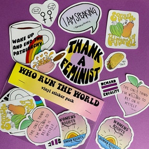 Who Runs The World? Vinyl Sticker Set