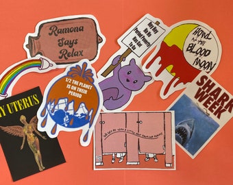 Aunt Flo Sticker Set