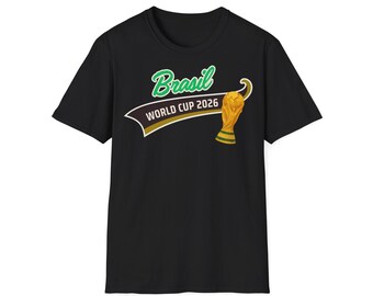 Brazil, Brazil World Cup 2026, World Cup, Football T-Shirt, Football Gift, Gift; Souvenir
