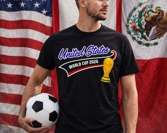 USA, United States, World Cup 2026, World Cup, Soccer T-Shirt, Soccer Gift, Gift; souvenir
