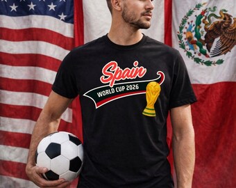 Espagna, Spain, Spain, World Cup 2026, World Cup, Soccer T-Shirt, Soccer Gift, Gift; souvenir