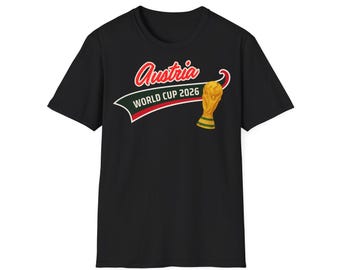 Austria, World Cup 2026, World Championship, Football T-Shirt, Football Gift, Gift; Souvenir