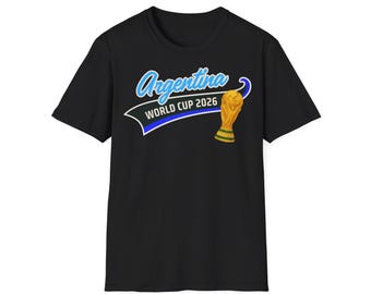 Argentina, World Cup 2026, World Cup, Football T-Shirt, Football Gift, Gift; Souvenir