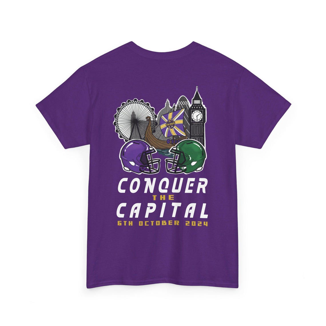 London 2024 Gameday Unisex Tee Conquer the Capital image 2