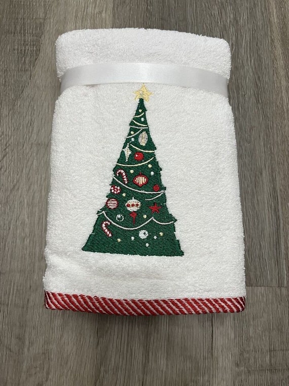 Vintage Christmas Asciugamani con punta delle dita