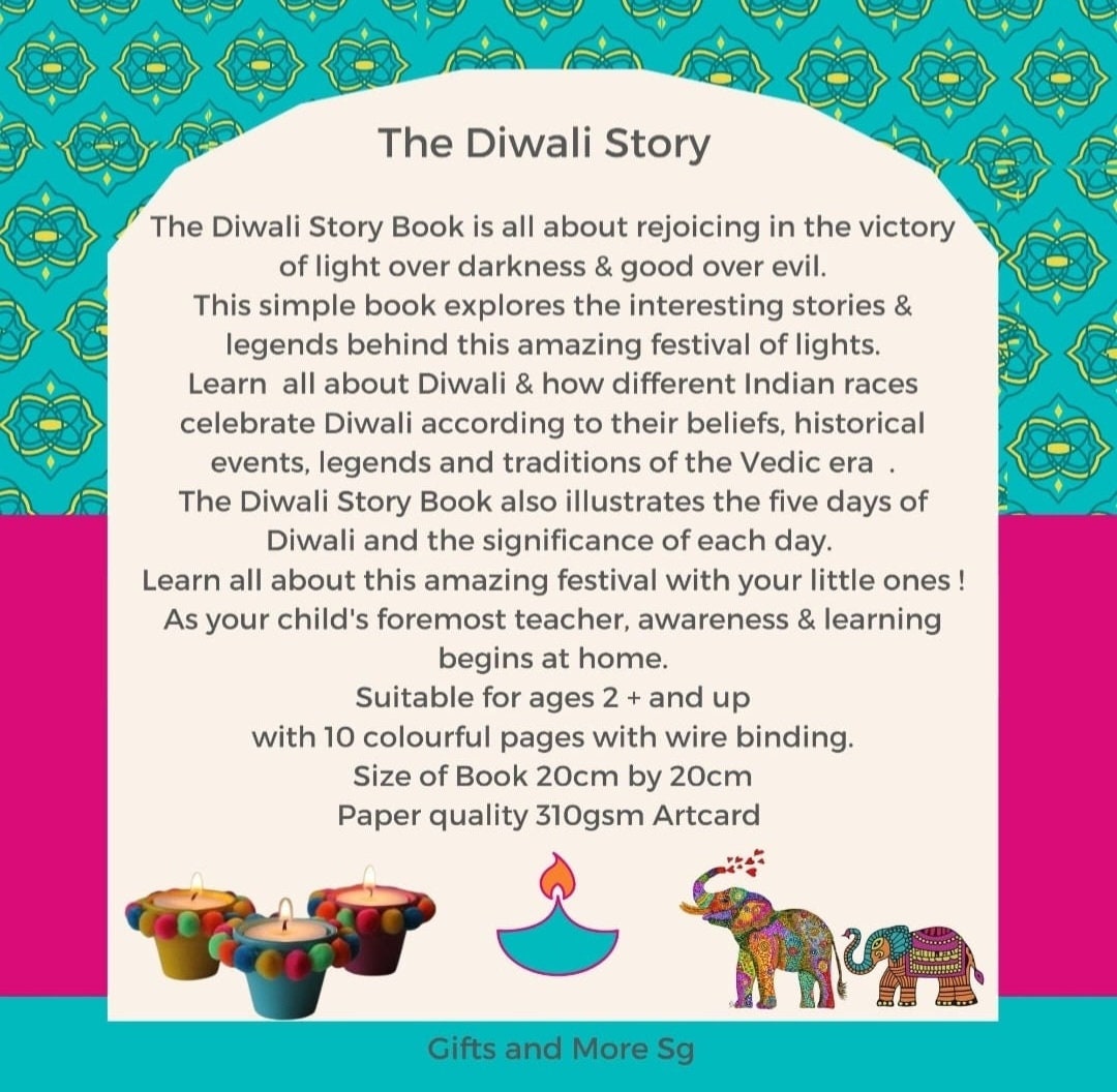 The Diwali Story Book for Kids Diwali Etsy Australia