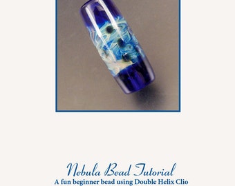 Tutorial Nebula Bead: A fun beginner bead using Double Helix Clio