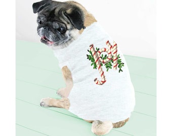 Pet JOY Tee Shirt Holiday Dog Shirt Christmas Doggie Tee Christmas Pet Shirt Cute Dog Clothes Dog Clothing, Small Dog Shirt, Large Dog Shirt