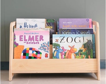 Montessori Bookshelf and organizer