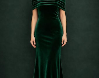 Emerald Green Velvet Maternity Dress, Elegant Long Gown - Etsy Emerald Green Velvet Maternity Dress, Elegant Long Gown - Etsy