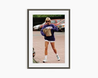 Princess Diana, Photography Prints, Lady Diana, Fashion Wall Art, Retro Poster, Vintage Poster, Museum Quality Photography Poster