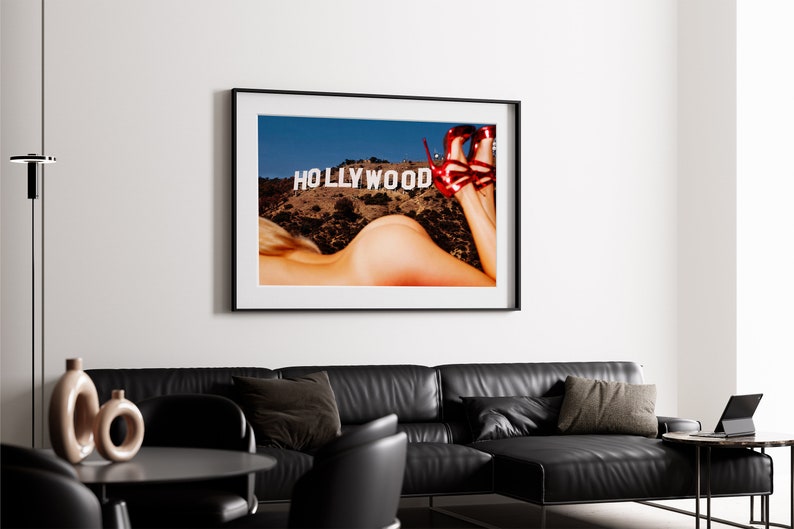 Collines d'Hollywood, tirages photographiques, Tony Kelly, photographie d'art, art mural hollywoodien, impression d'art, affiche de photographie de qualité musée image 3