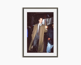Keanu Reeves, tirages photographiques, affiche Keanu Reeves, portrait de célébrité, affiche rétro, estampes vintage, affiche de photographie de qualité musée