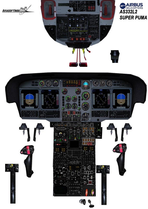 Airbus Helicopter AS332L2 NAS332L2 Super Puma - Digital Download