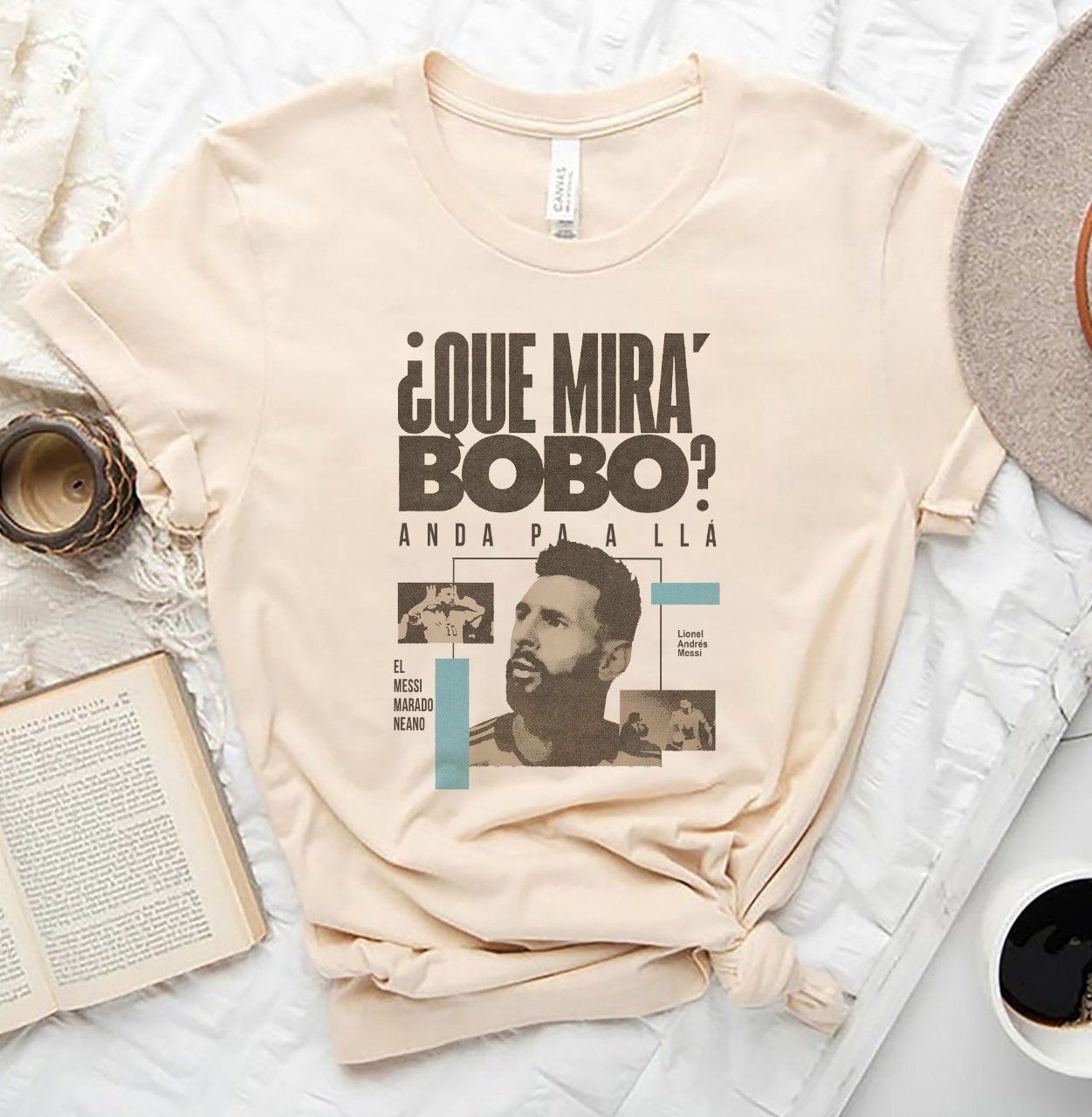 Discover Vintage that Mira Shirt, M E S I Que Mira Bobo Shirt, Lionel Messi Shirt, that Miras Bobo Shirt