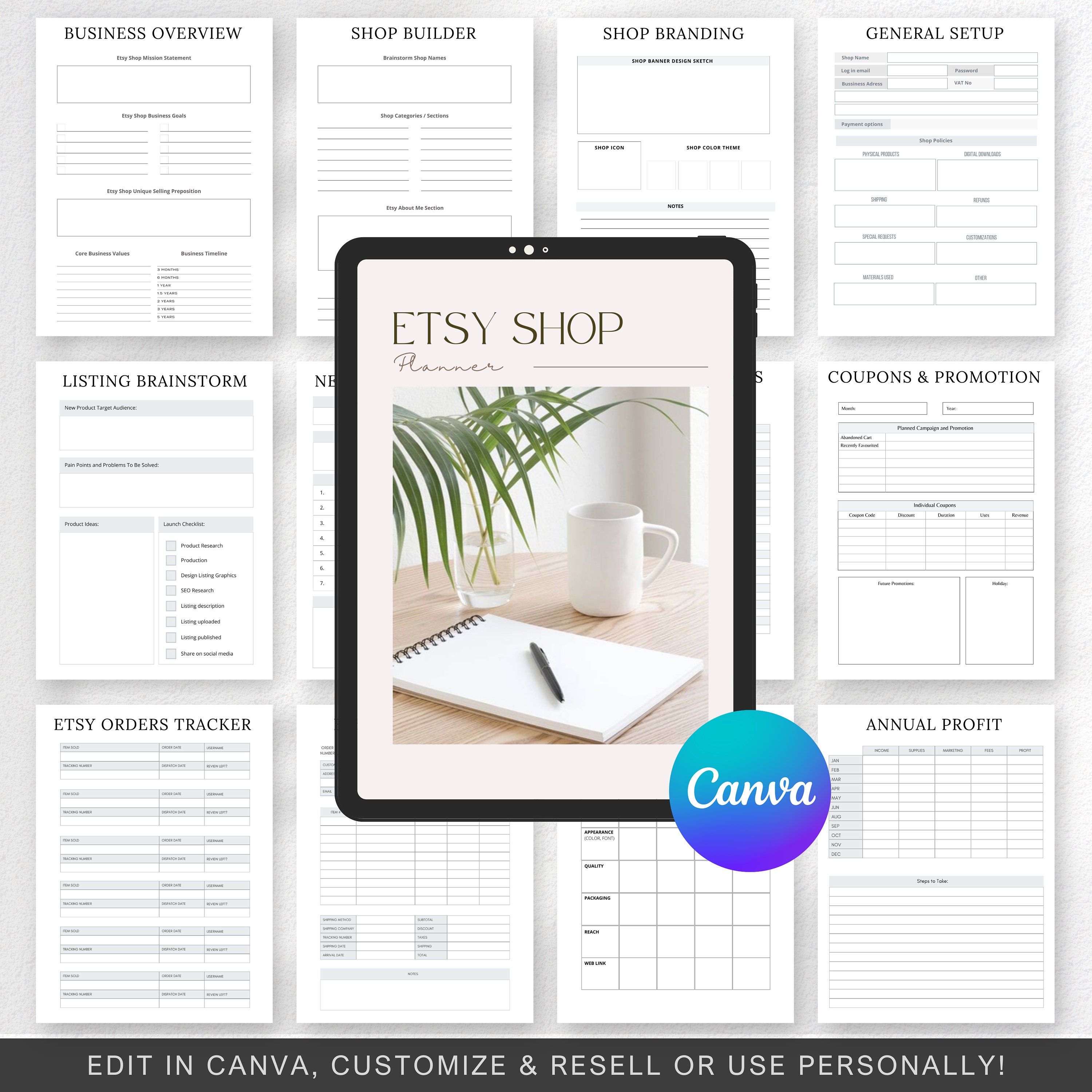 3,500+ Editable Canva Templates With Master Resell Rights | PLR MRR ...