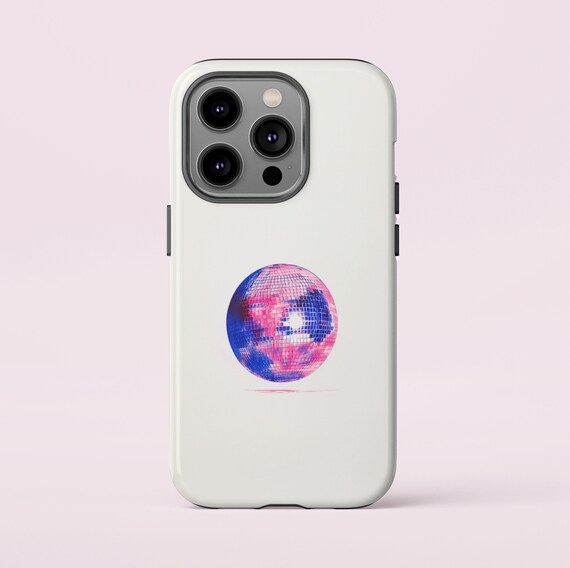 Blue & Pink Disco Ball Phone Case: Tough Dual Layer Protection - Etsy Blue & Pink Disco Ball Phone Case: Tough Dual Layer Protection - Etsy