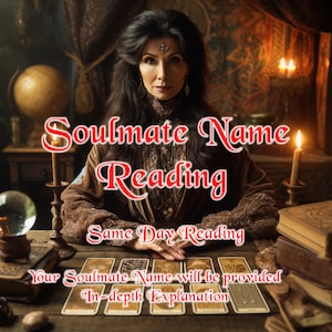 Same Day Soulmate Name and Zodiac Reading, Psychic Reading, Name Prediction - Accurate In-Depth Psychic Reading, Love Reading, Twin flame