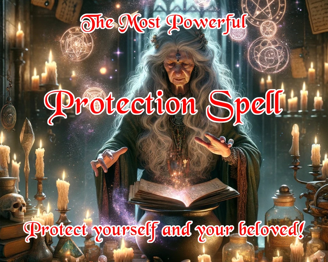 Same Day Protection Spell, Same Day Cast, Fast Spell Casting, Protect