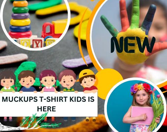 Muckups T-shirt  for Kids