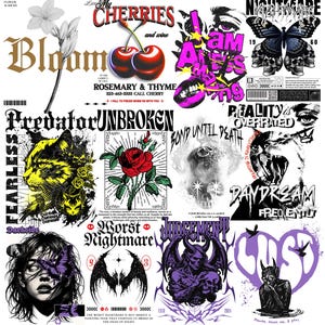 80+ PNG Streetwear Designs, Modern T-shirt Pod Designs Bundle, Premium Streetwear Urban Style Design Bundle, Pop Culture Designs