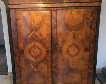 Antique furniture chest of drawers wardrobe Biedermeier