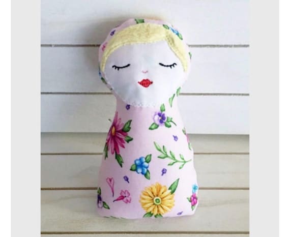 Easy ITH In The Hoop Easy BABY DOLL Stuffie Softie Machine Embroidery File design 5x7 ith doll