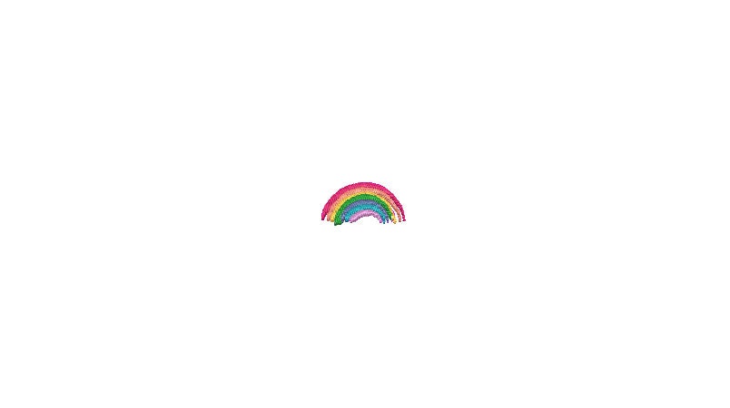 7 color machine embroidery rainbow design 7 color machine embroidery rainbow design