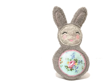 ITH In The Hoop Kanin KANIN Stuffie Softie Maskinbroderifil design Påsk En Hooping 5 x 7 tums båge
