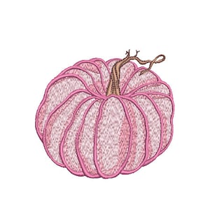 Watercolour Pumpkin Machine Embroidery design - 4x4 hoop - instant download