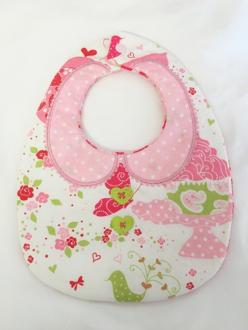 ITH In The Hoop Baby Fancy Collar Bib Machine Embroidery File Etsy