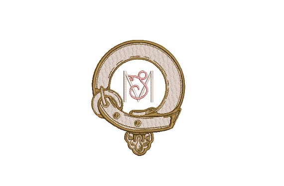 Belt Monogram Frame Machine Embroidery File design - 4 x 4 inch hoop - Monogram Embroidery Design