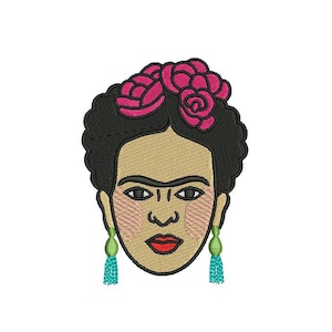 Mexican Girl Machine Embroidery File design - 4x4 hoop - Mexico Embroidery Design